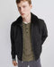 Rag & Bone Classic Flame Henley in Forest Green