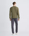 Rag & Bone Classic Flame Henley in Forest Green