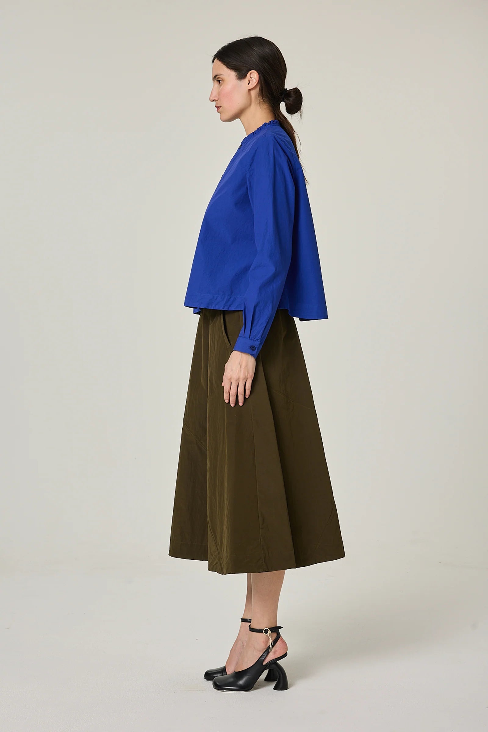 Fabiana Pigna Claude Blouse- Indigo