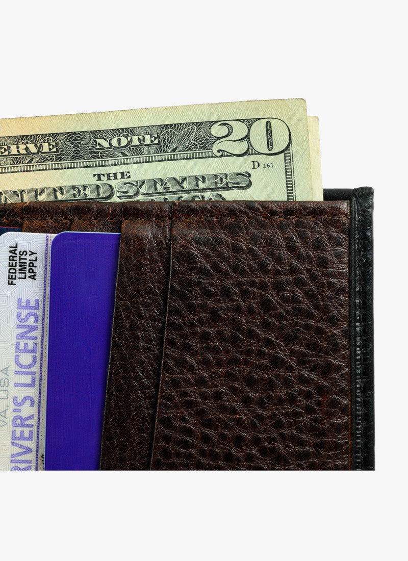 Moore & Giles Compact Wallet - Brompton Black