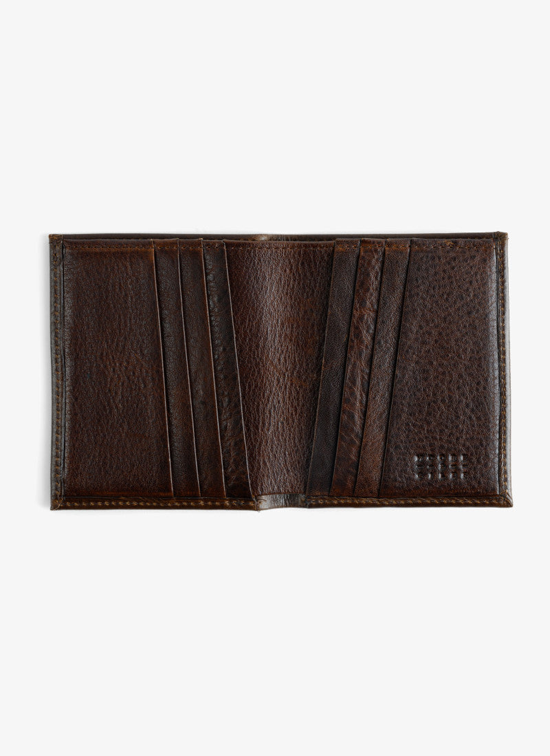 Moore & Giles Compact Wallet - Brompton Brown