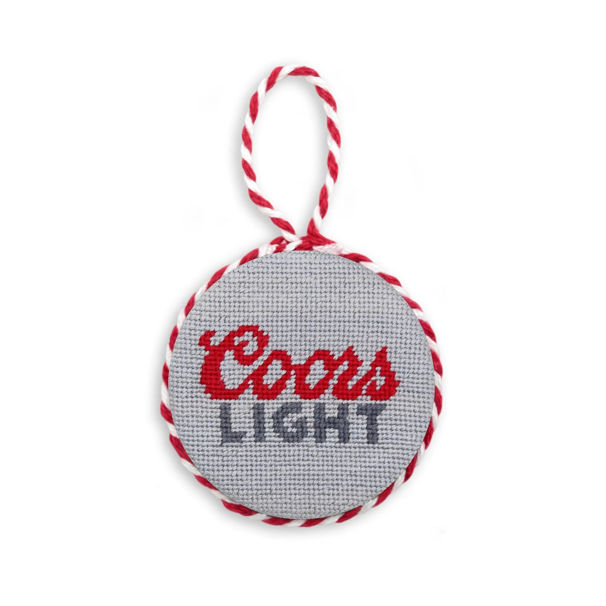 Smathers & Branson Coors Light Ornament in Light Grey