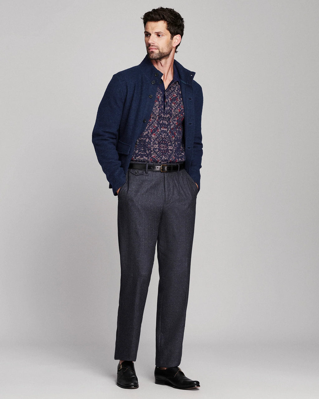 Billy Reid Garrett Jacket - Navy