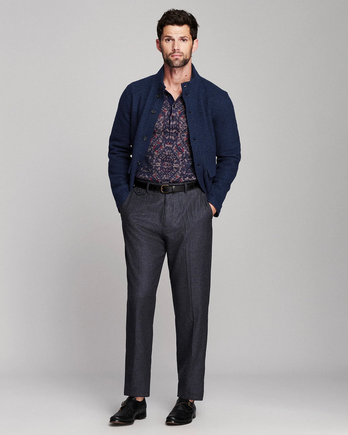 Billy Reid Garrett Jacket - Navy