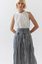 Foemina Brittany Skirt - Navy Stripe