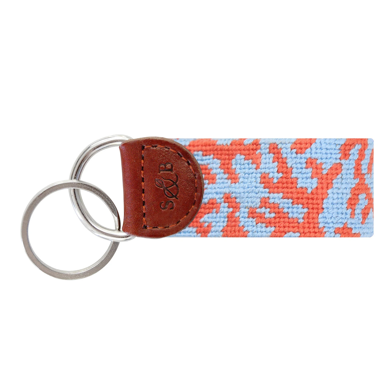 Smathers & Branson Coral Key Fob