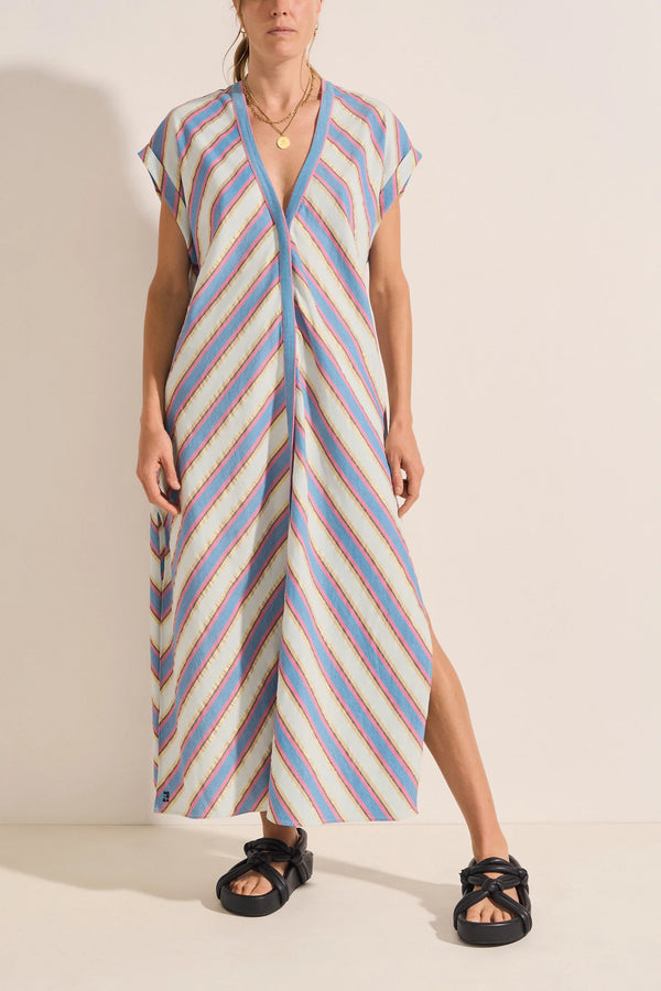 Ilio Nema Cythera Mykonos Stripe Caftan