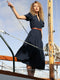 Brochu Walker The Havana Dress - Navy