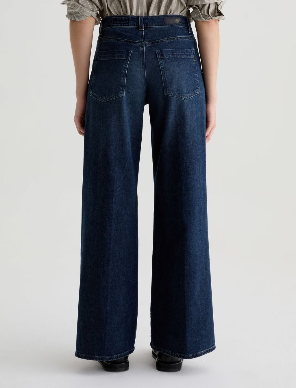 AG Stella Pressed Low Slung Palazzo - Poise