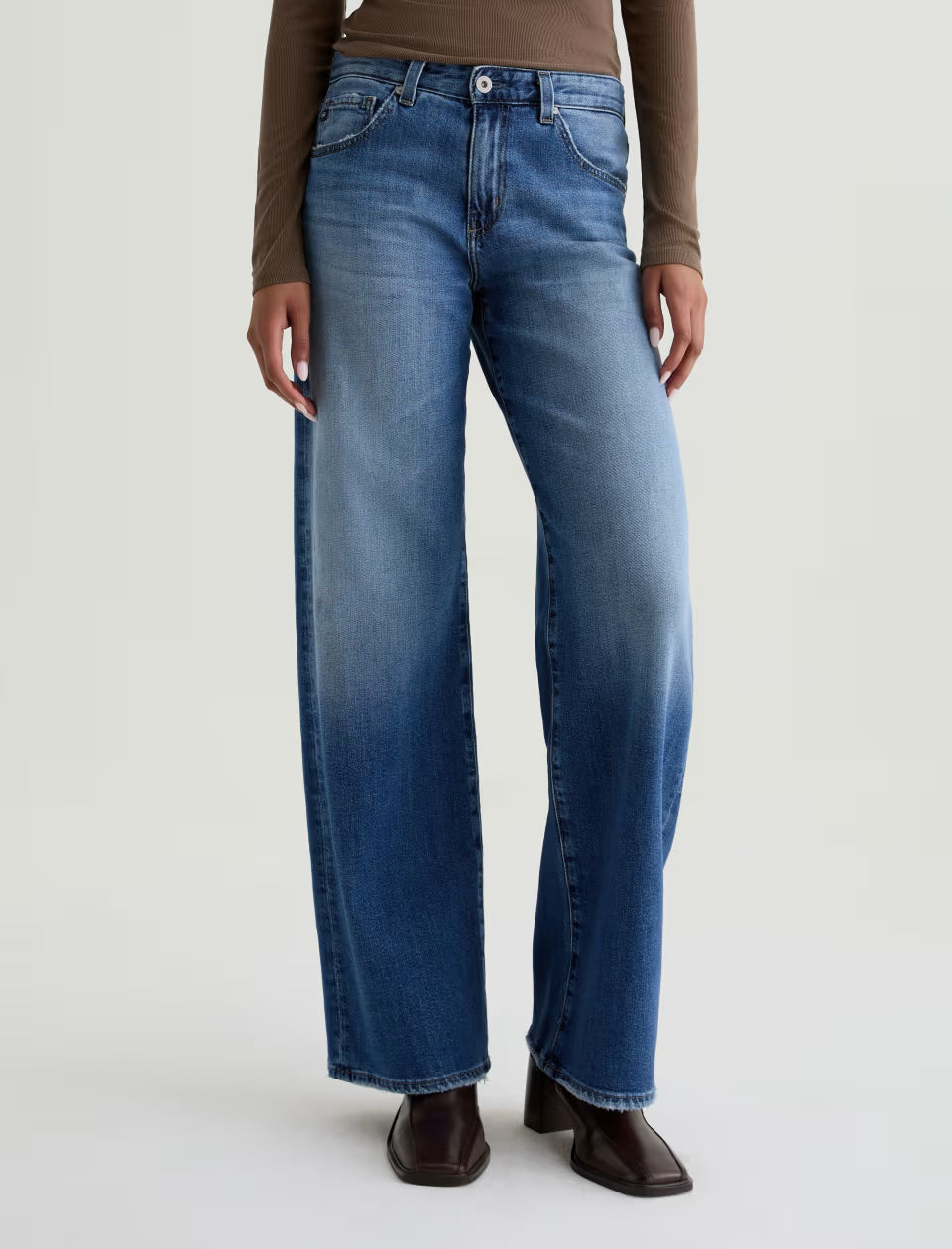 AG Adria Low-Rise Wide Leg - Headline