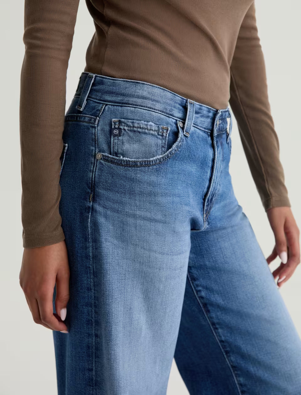 AG Adria Low-Rise Wide Leg - Headline