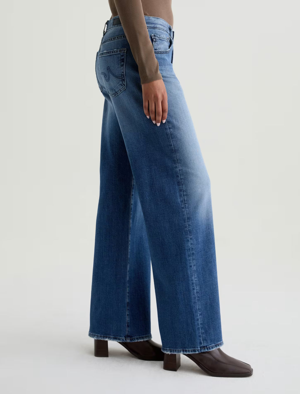 AG Adria Low-Rise Wide Leg - Headline
