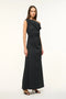 Staud Maxi Phare Dress Black