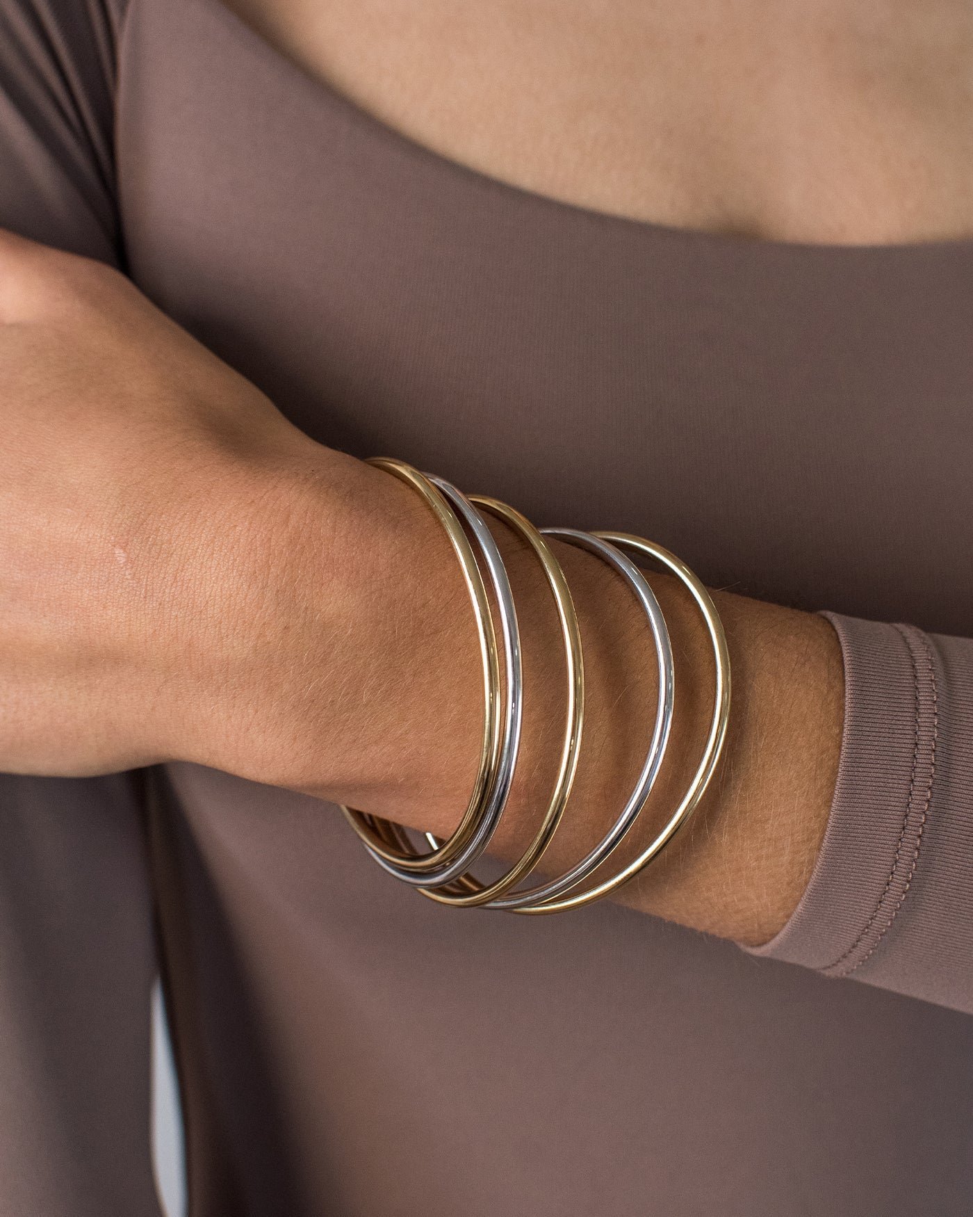 Jenny Bird Dane Bangle 5-pack - Two-Tone – Quattro Tizi