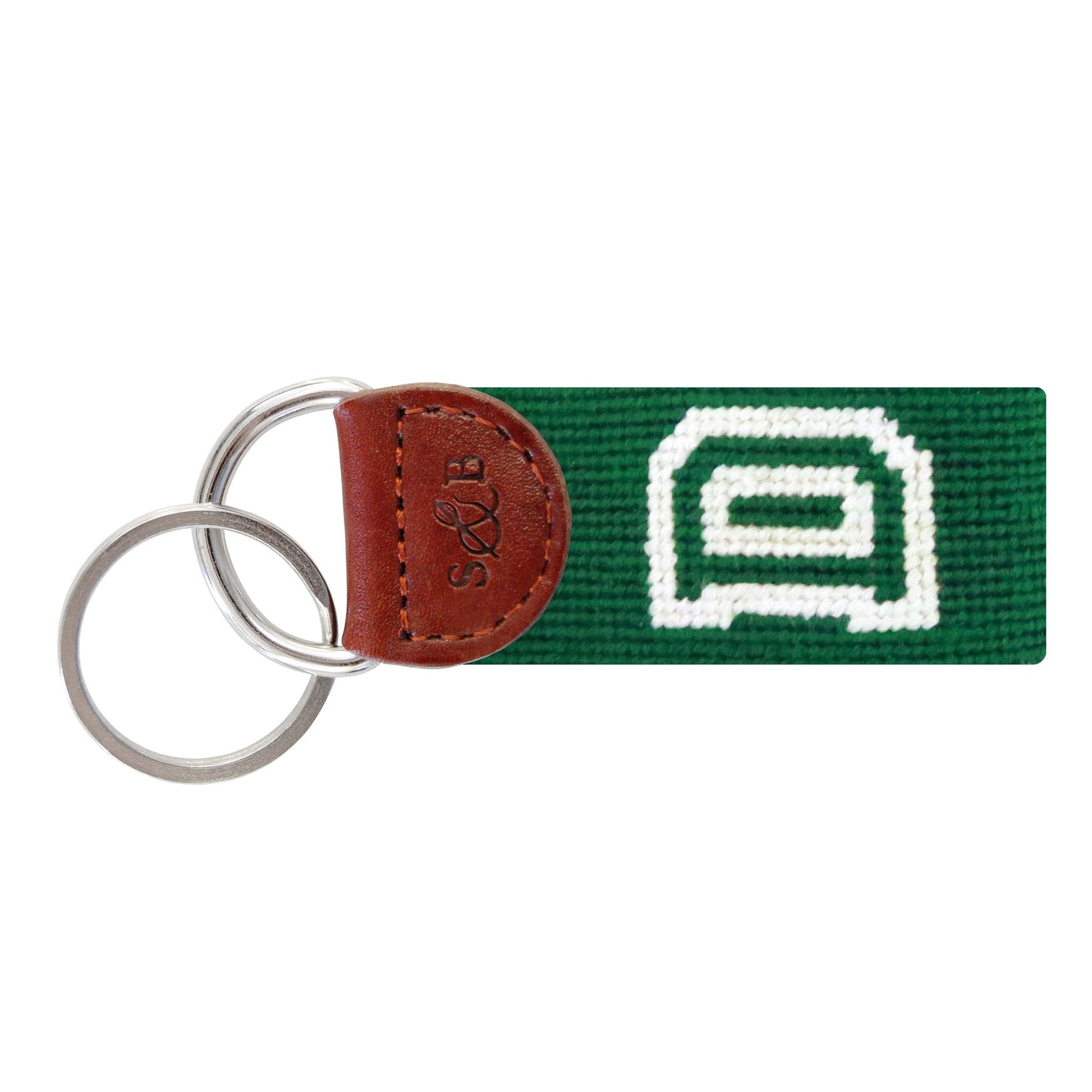 Smathers & Branson Dartmouth Key Fob - Emerald