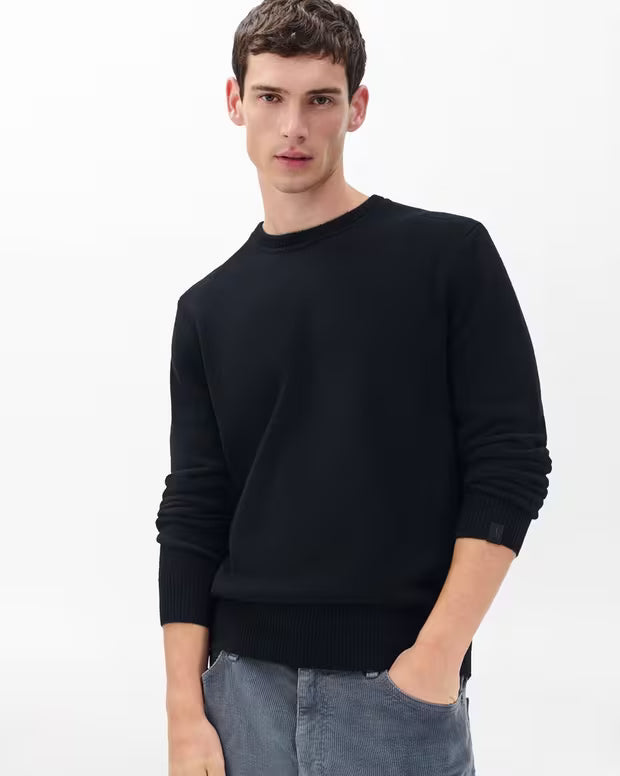 Rag & Bone Declan Cashmere Sweater - Black