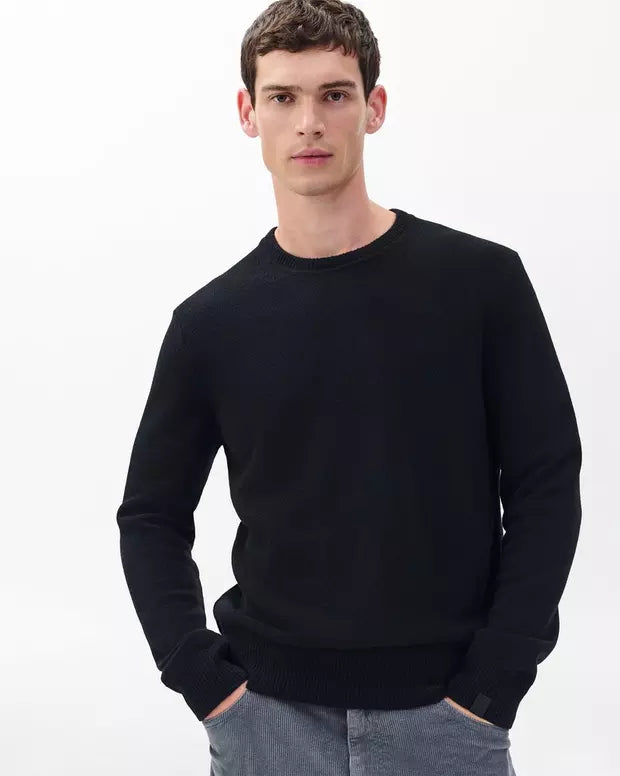 Rag & Bone Declan Cashmere Sweater - Black