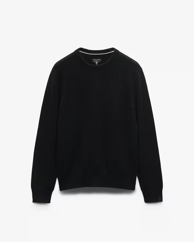 Rag & Bone Declan Cashmere Sweater - Black