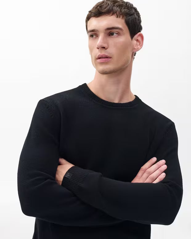 Rag & Bone Declan Cashmere Sweater - Black