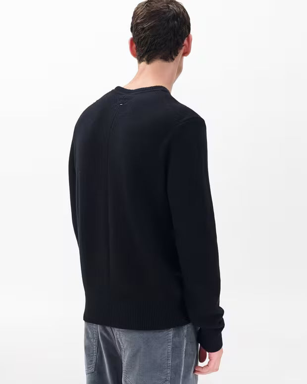 Rag & Bone Declan Cashmere Sweater - Black