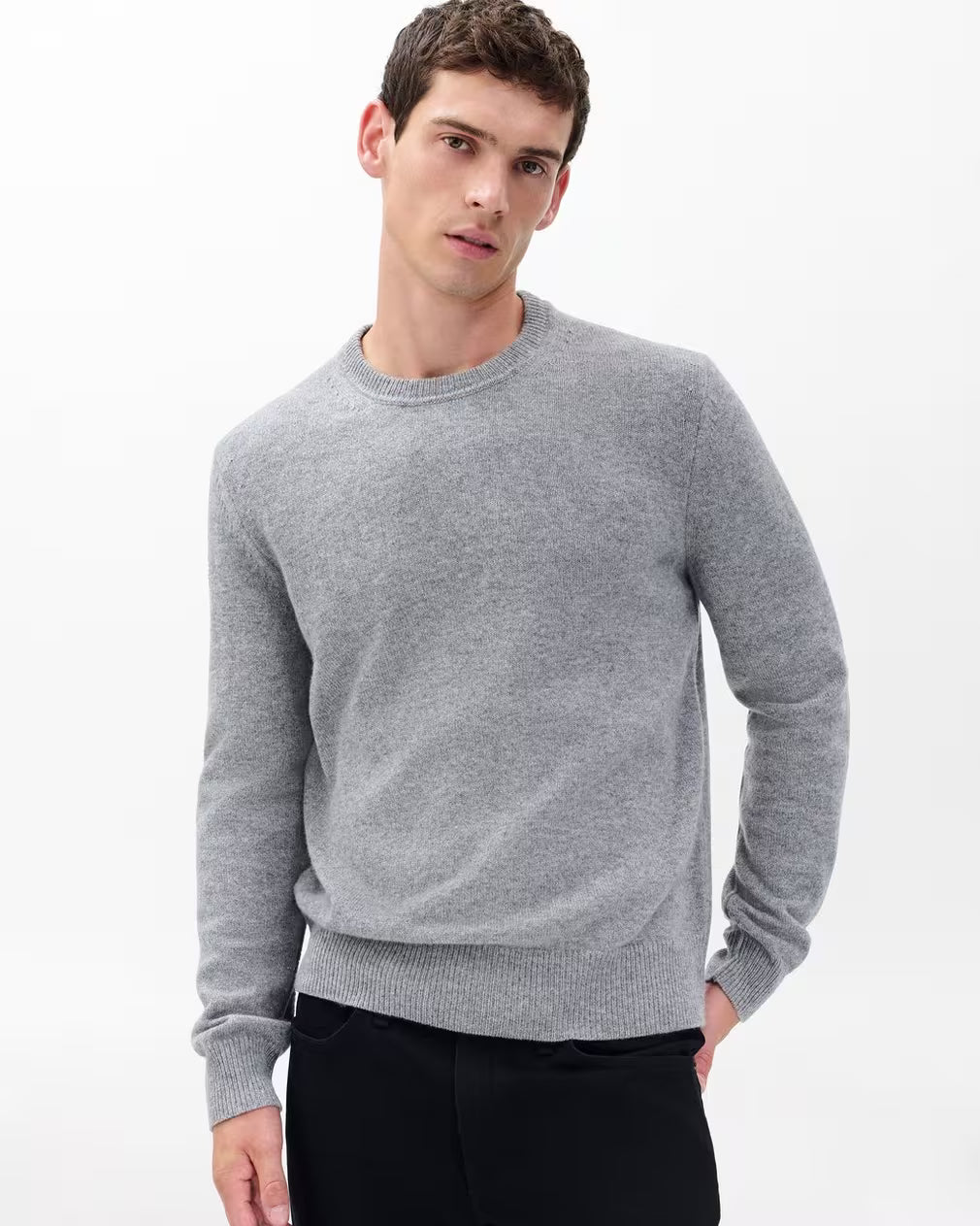 Rag & Bone Declan Cashmere Sweater - Grey
