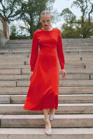 Hunter Bell Delancey Dress - Red