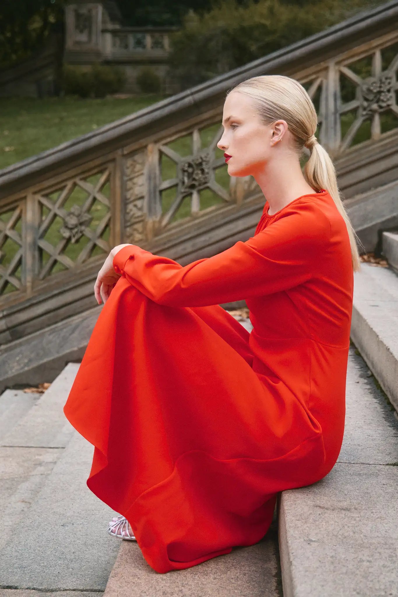 Hunter Bell Delancey Dress - Red
