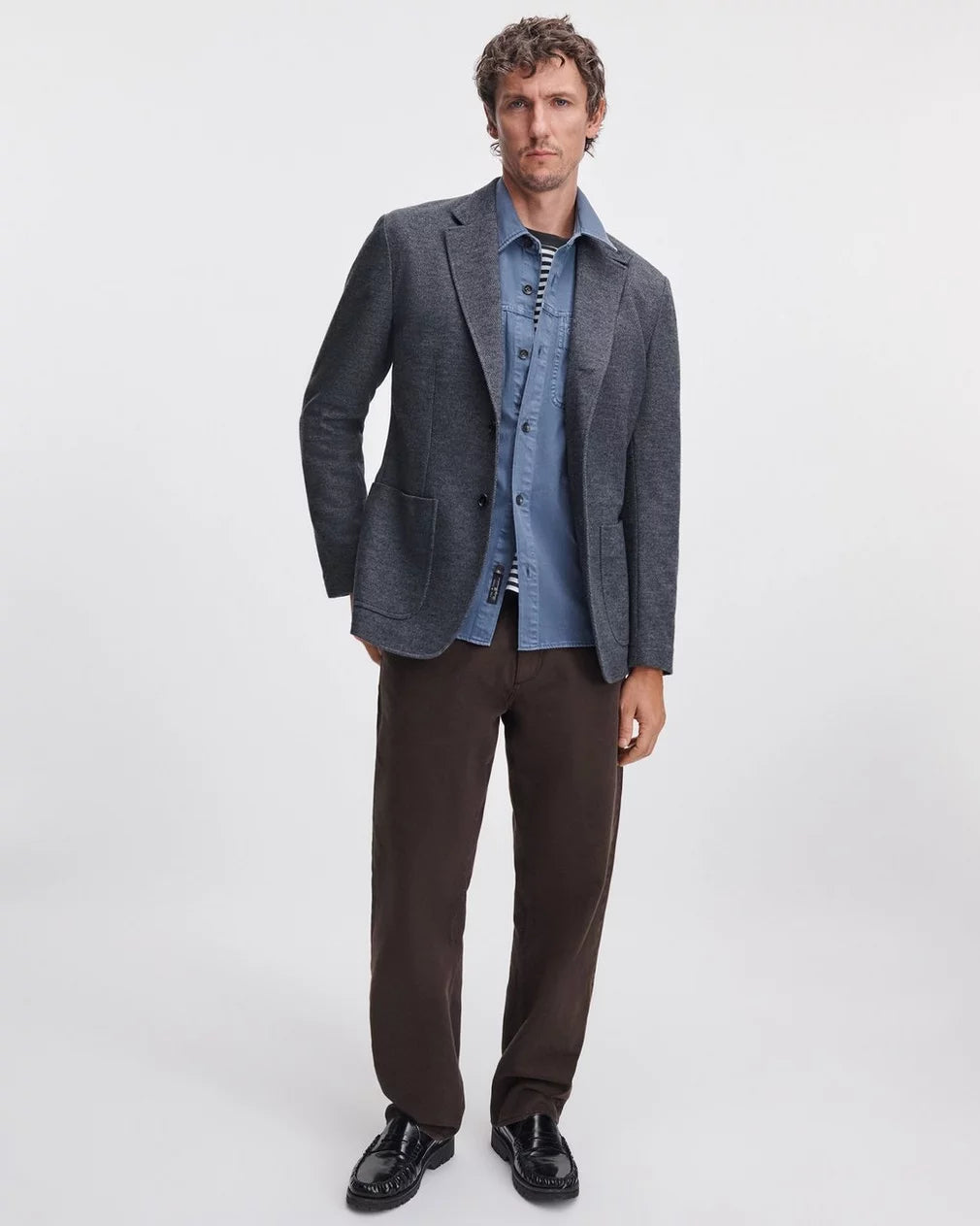 Rag & Bone Denim Workwear Shirt - Worn Indigo