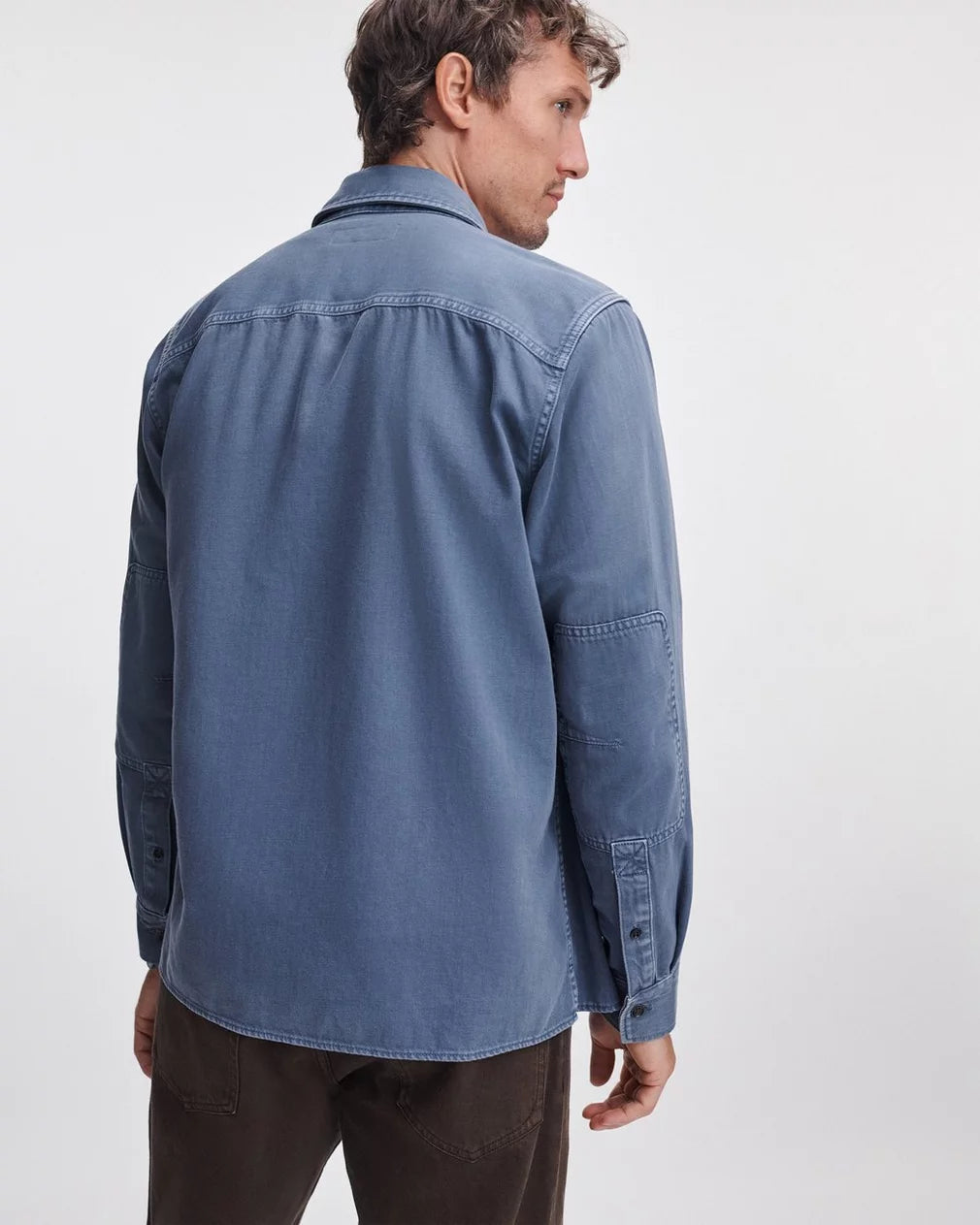 Rag & Bone Denim Workwear Shirt - Worn Indigo