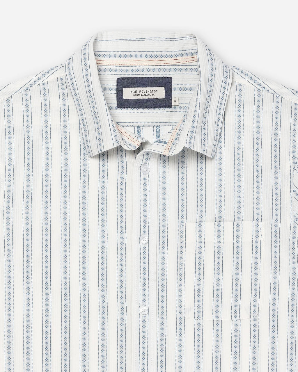 Ace Rivington Light Weight Tailored Shirt - Diamond Stripe