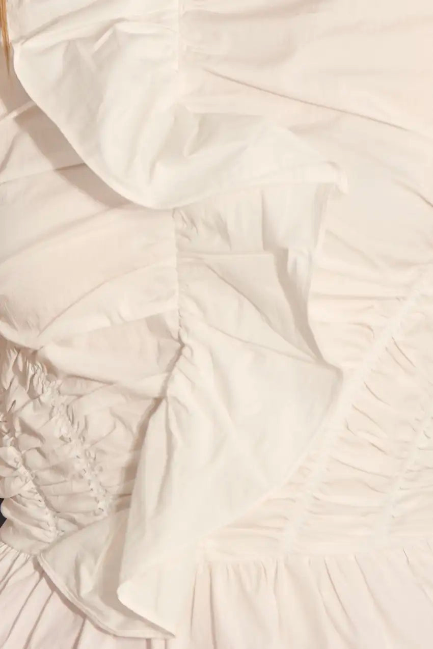 Hunter Bell Doering Top - Bright White
