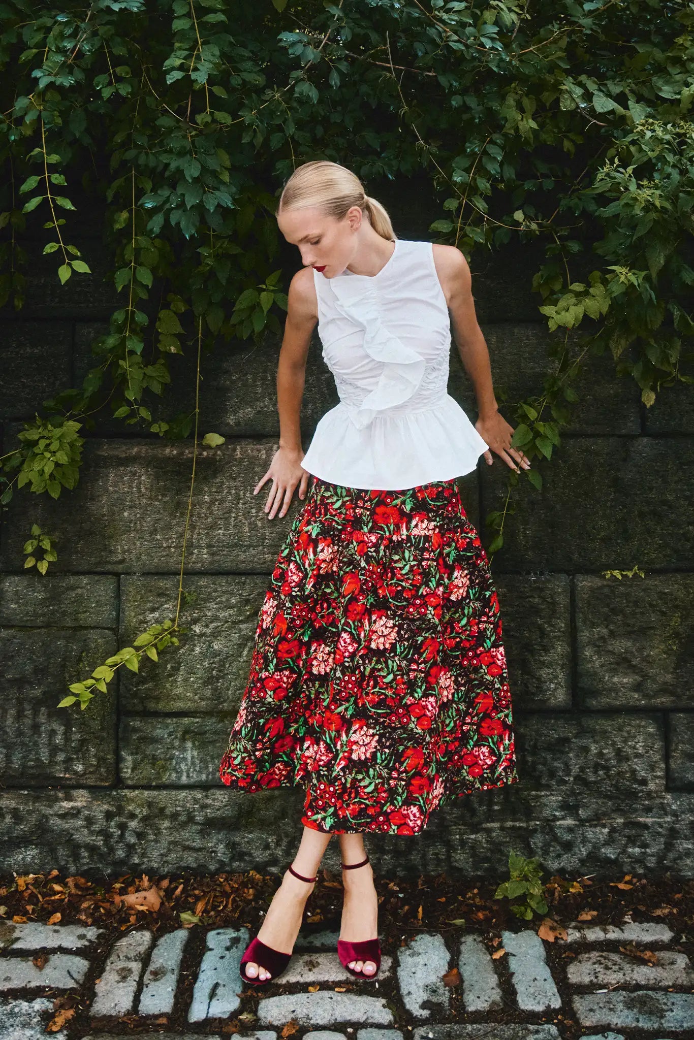 Hunter Bell Doering Top - Bright White