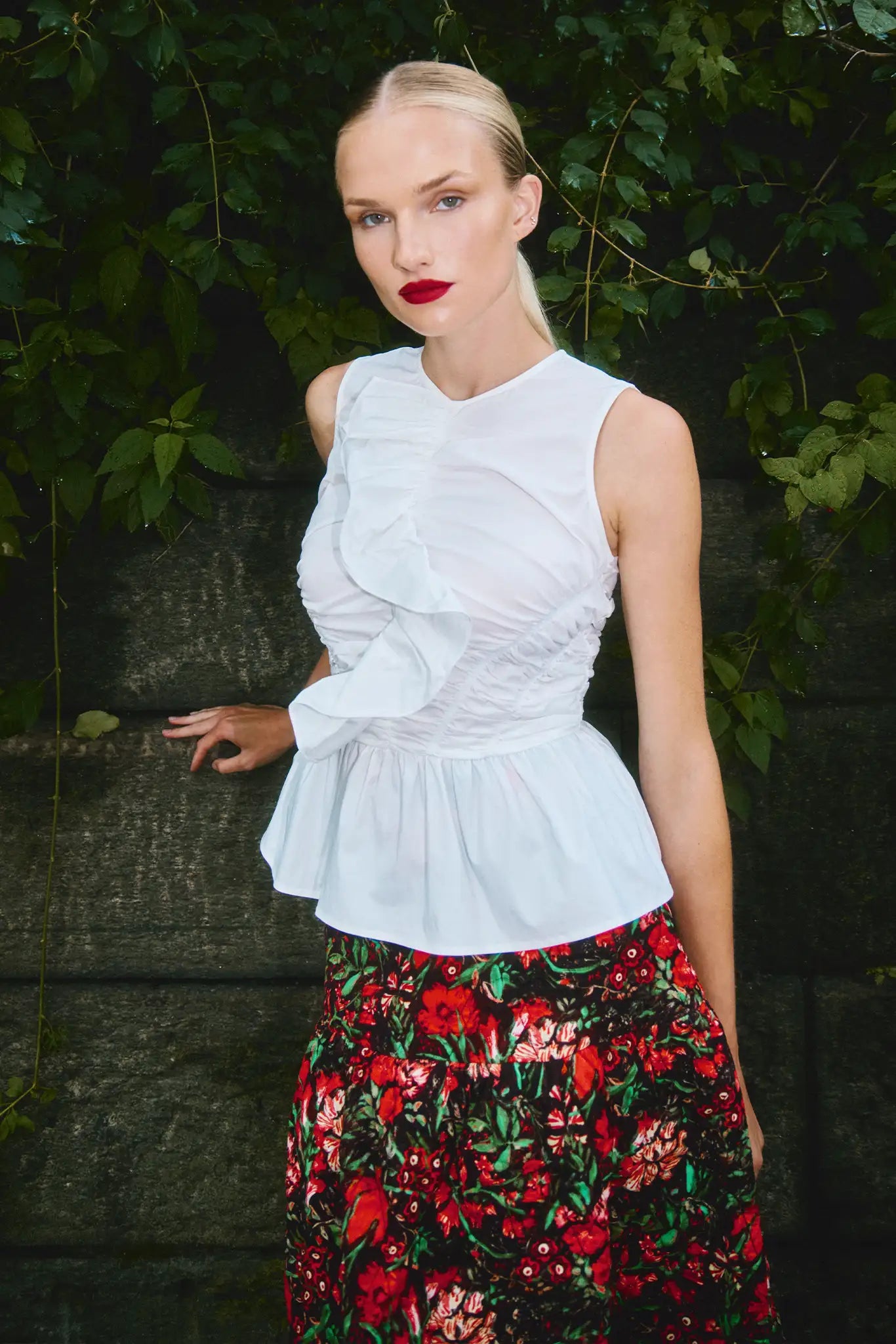 Hunter Bell Doering Top - Bright White