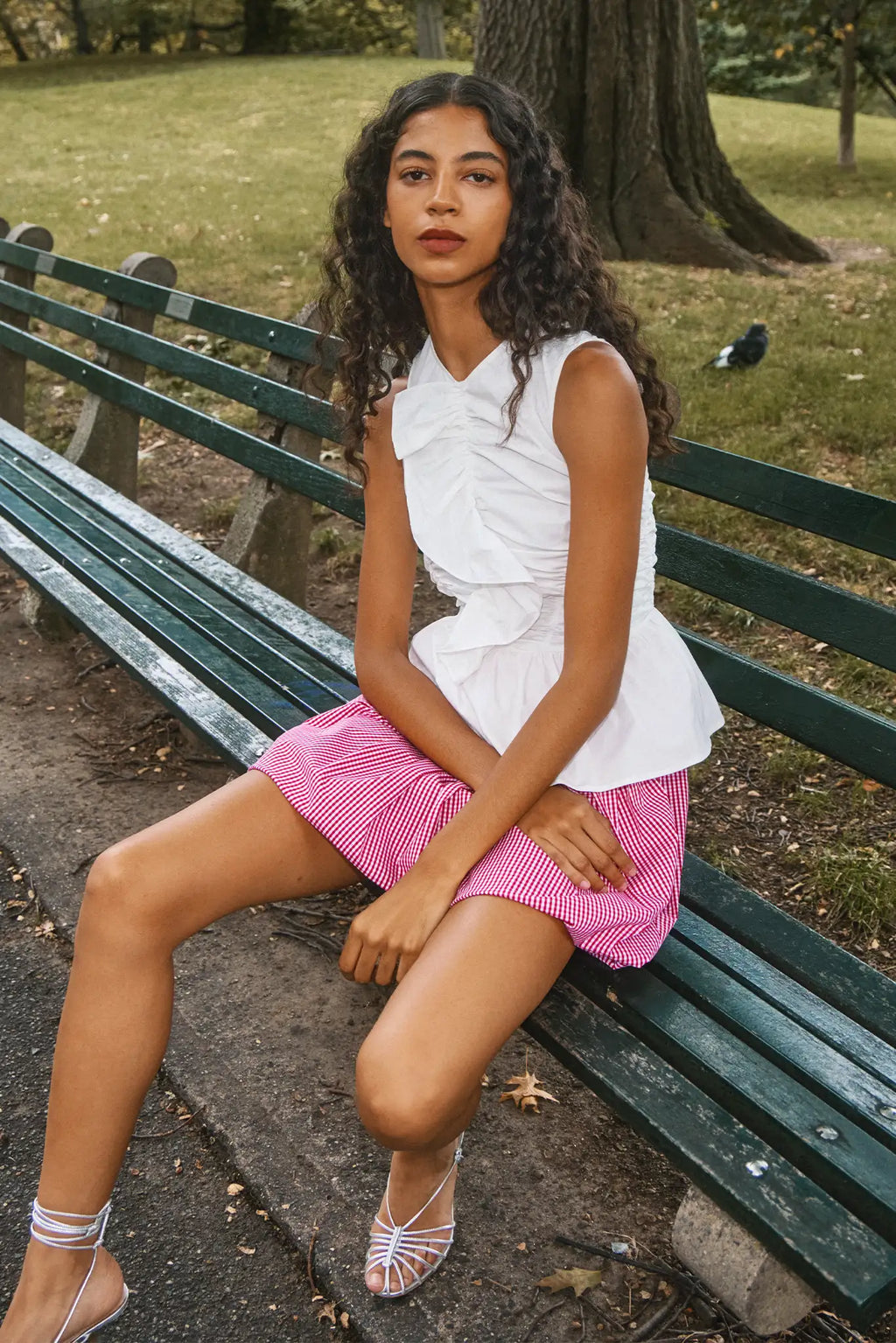 Hunter Bell Doering Top - Bright White
