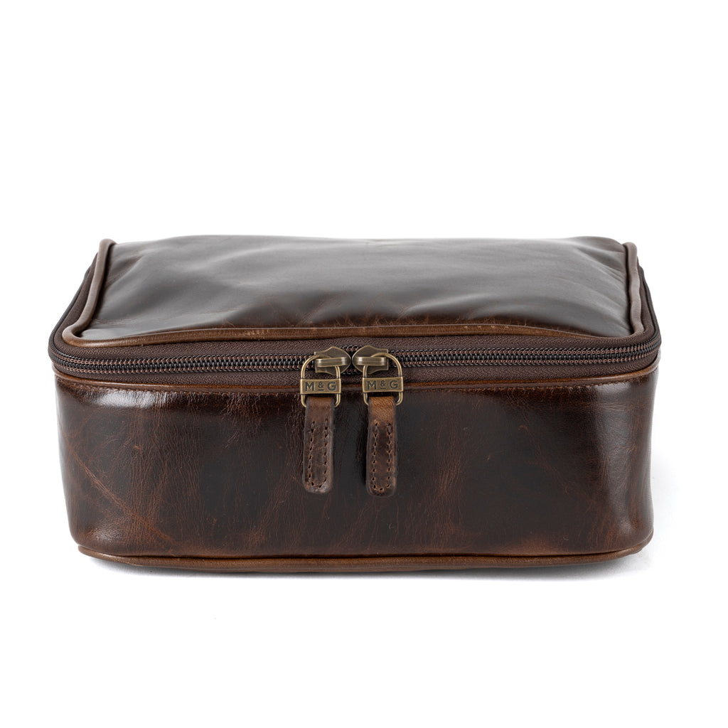Moore and Giles Donald Wash Kit - Brompton Brown