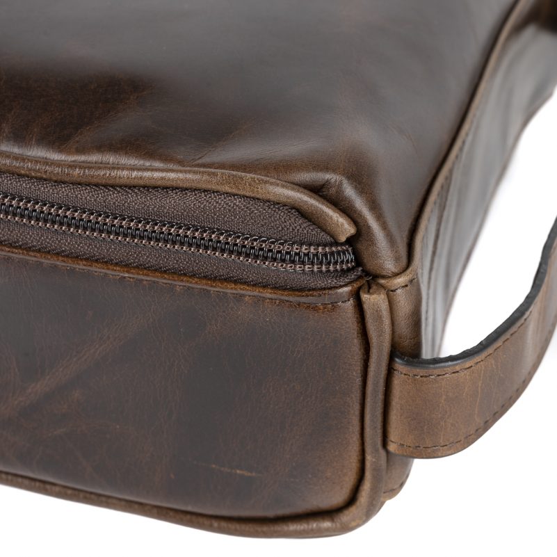 Moore and Giles Donald Wash Kit - Brompton Brown