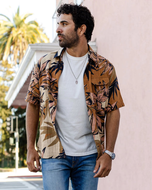 Ace Rivington Double Gauze Camp Shirt - Camo