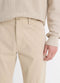 Vince Dylan Slim 5-Pocket Peached Stretch-Cotton Pant - Cahuenga Khaki