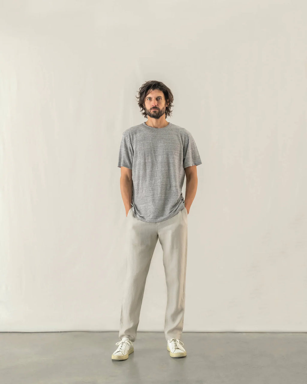 Alex Crane Bo Pants - Bone