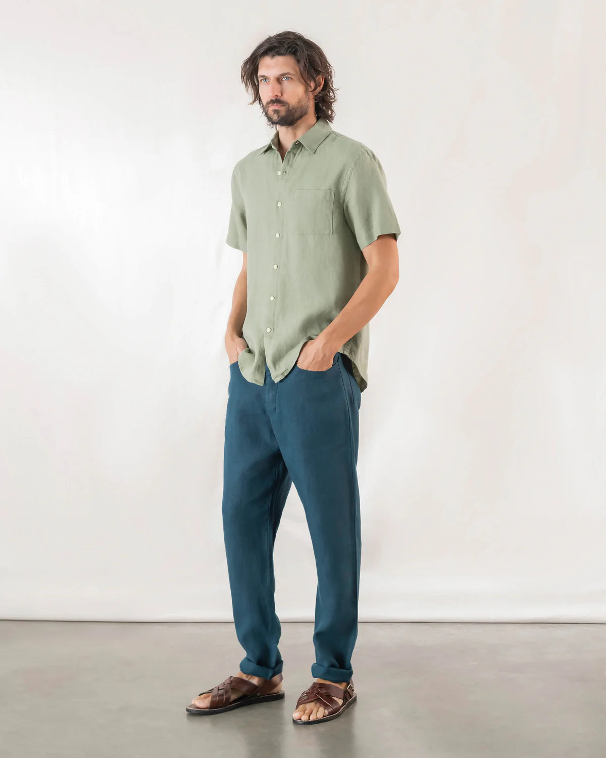 Alex Crane Ola Shirt - Moss