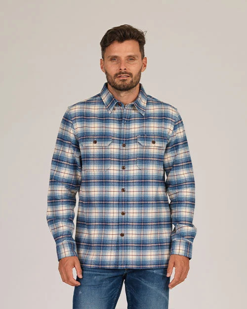 Ace Rivington Winter Flannel - Utility Shirt - Big Sky