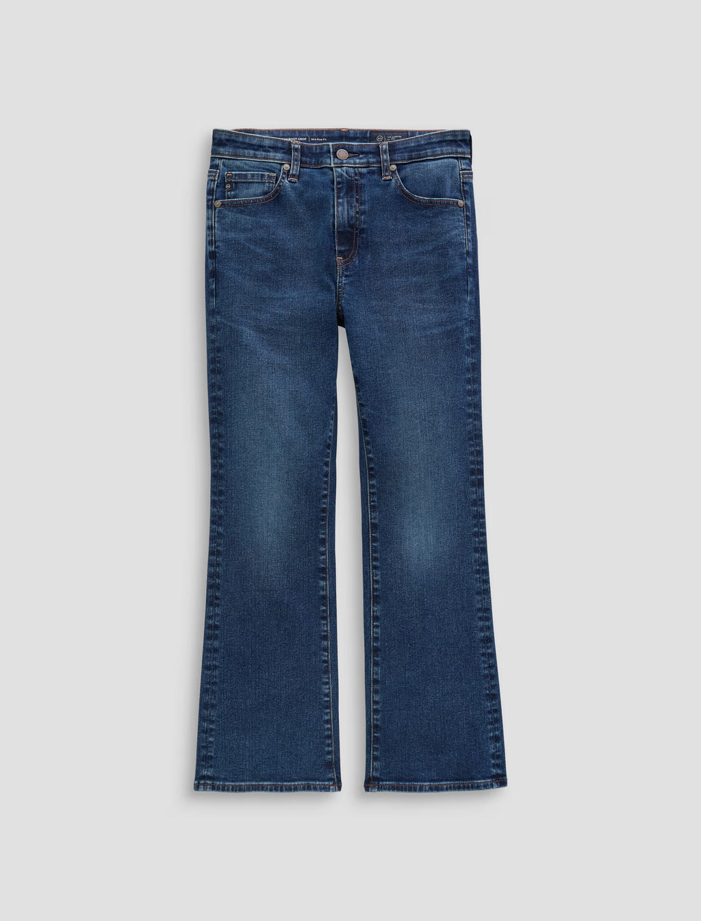AG Farrah Boot Crop Jean Mid-Rise Kick Flare - Harmonica