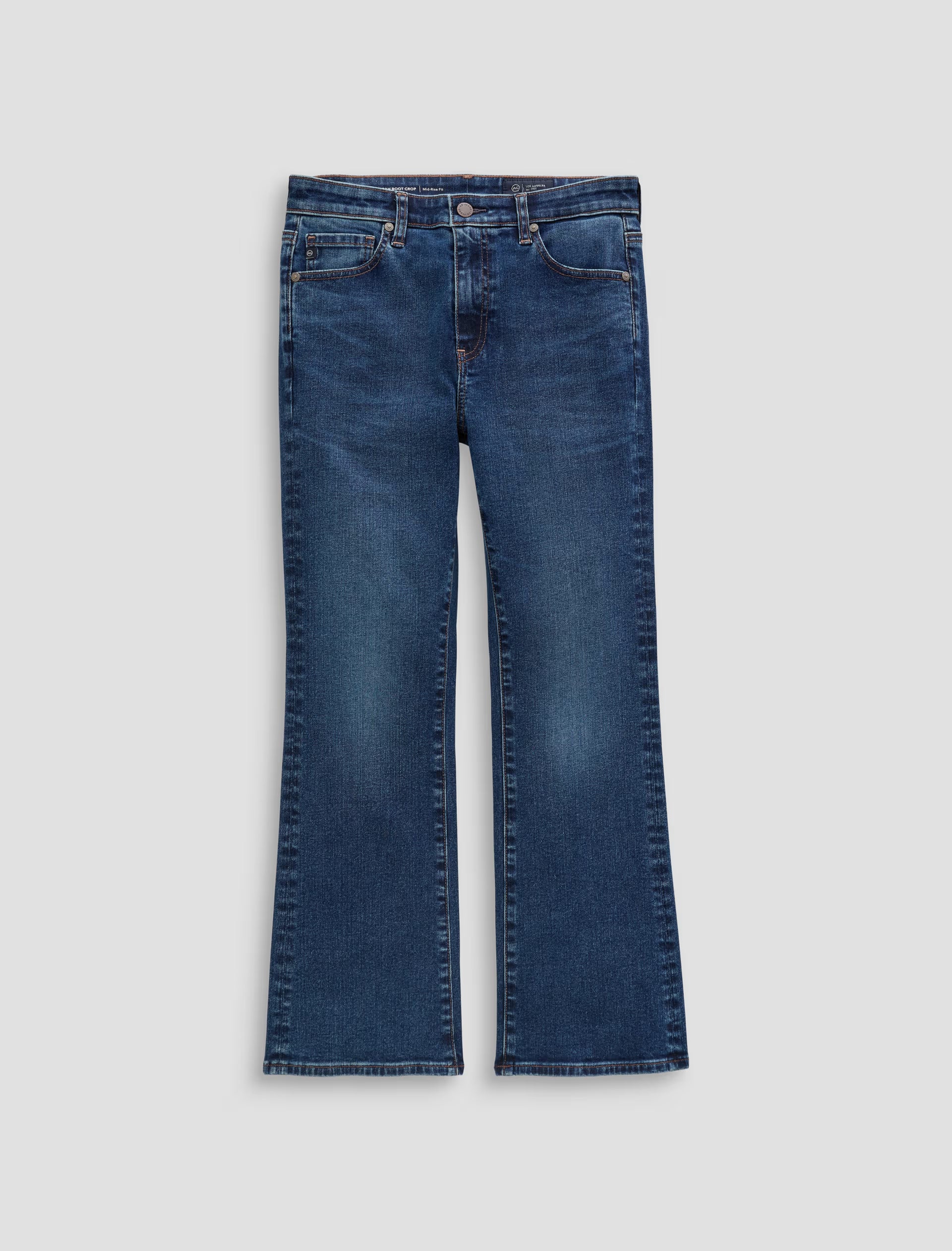 AG Farrah Boot Crop Jean Mid-Rise Kick Flare - Harmonica