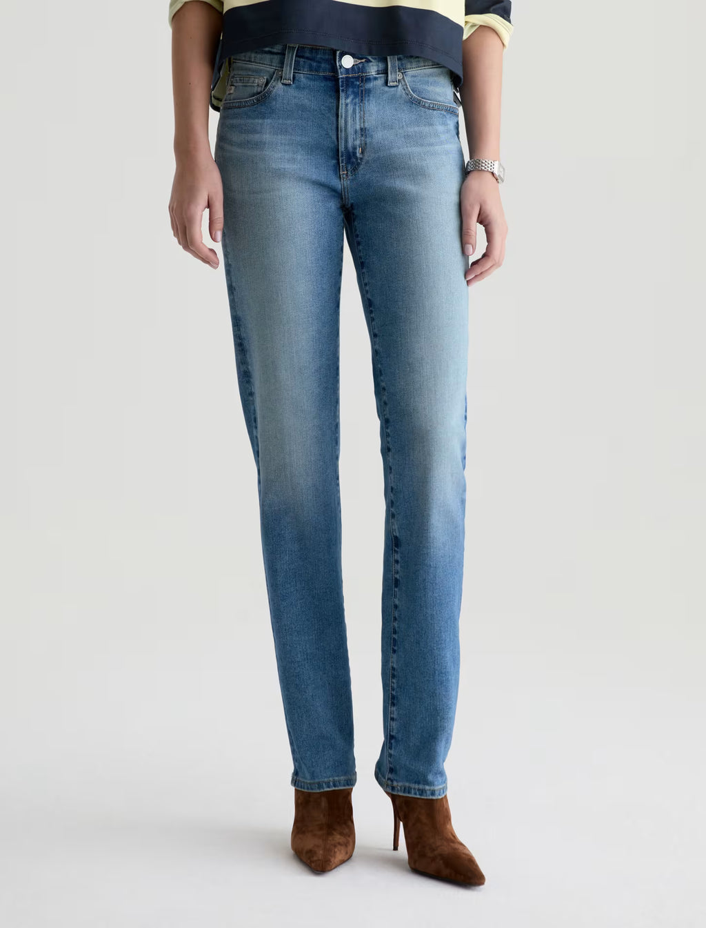 AG Sandra Jean Low-Rise Straight - 15 Years Aviator
