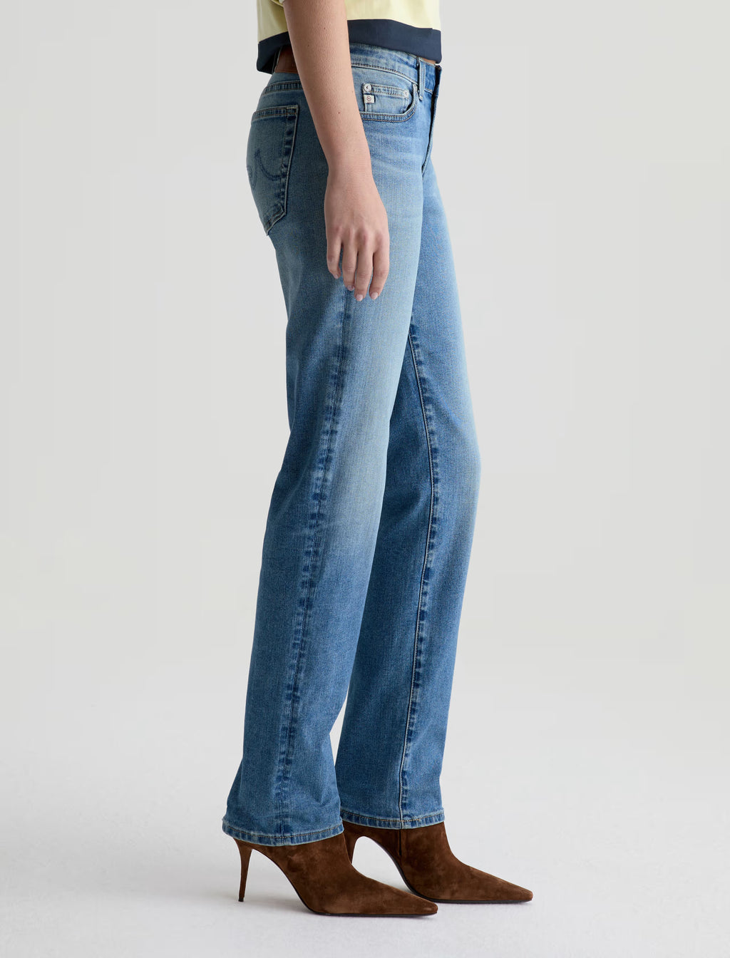 AG Sandra Jean Low-Rise Straight - 15 Years Aviator