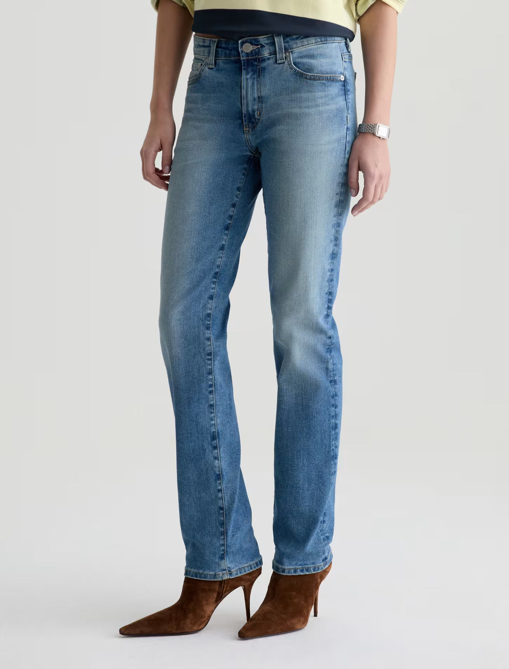 AG Sandra Jean Low-Rise Straight - 15 Years Aviator