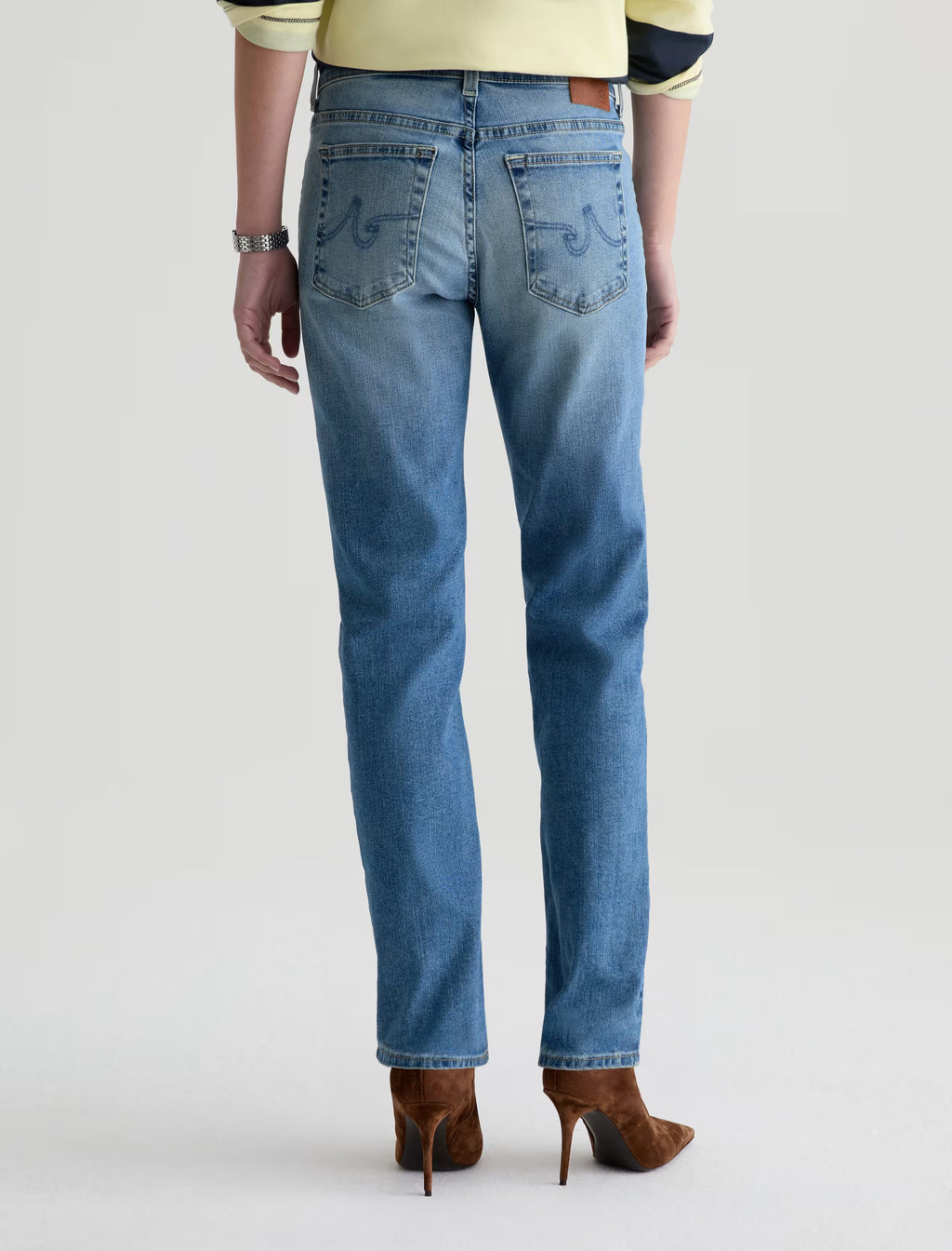 AG Sandra Jean Low-Rise Straight - 15 Years Aviator