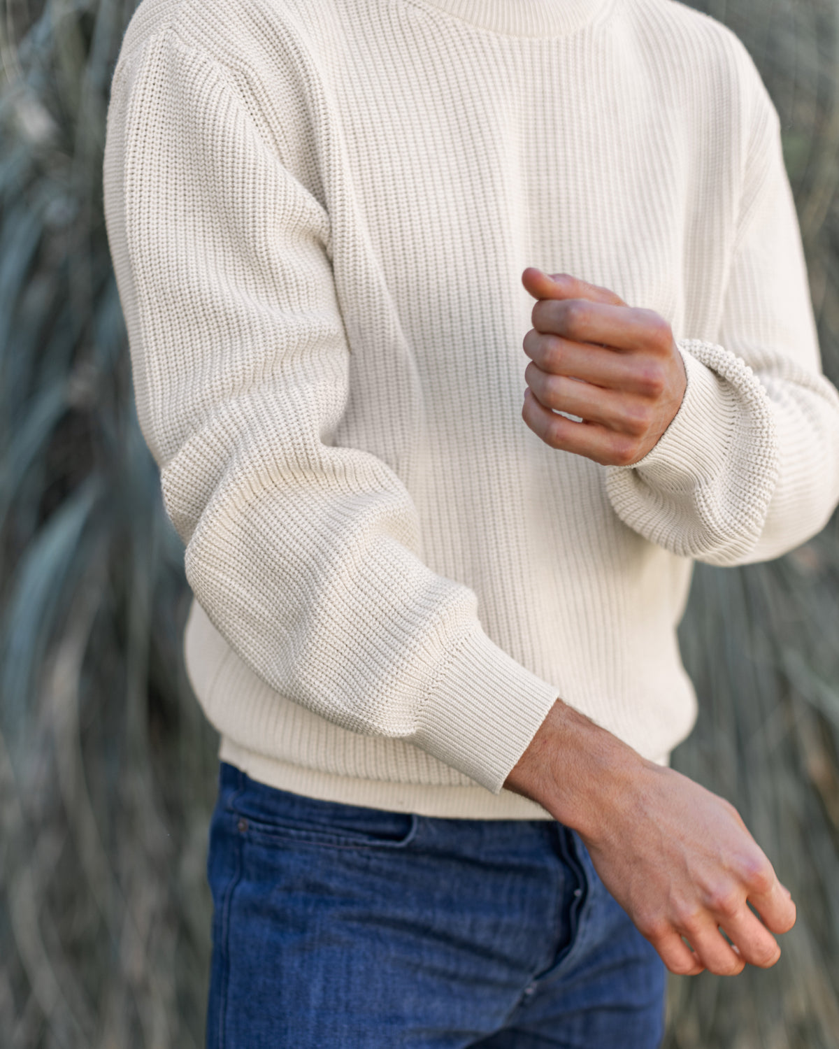 Alex Crane Bay Sweater - Cream