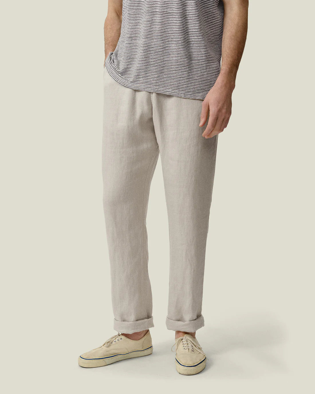 Alex Crane Bo Pants - Bone