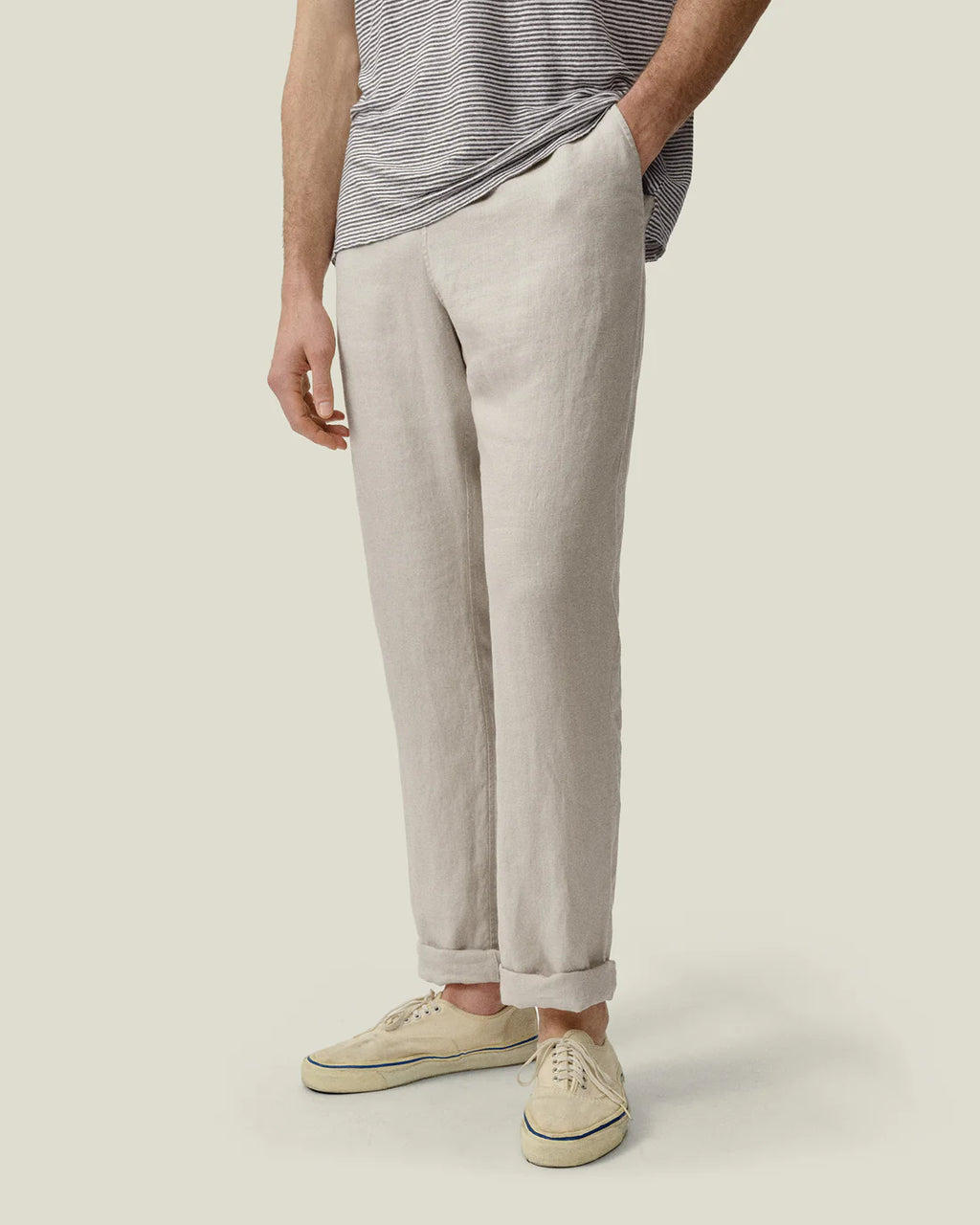 Alex Crane Bo Pants - Bone